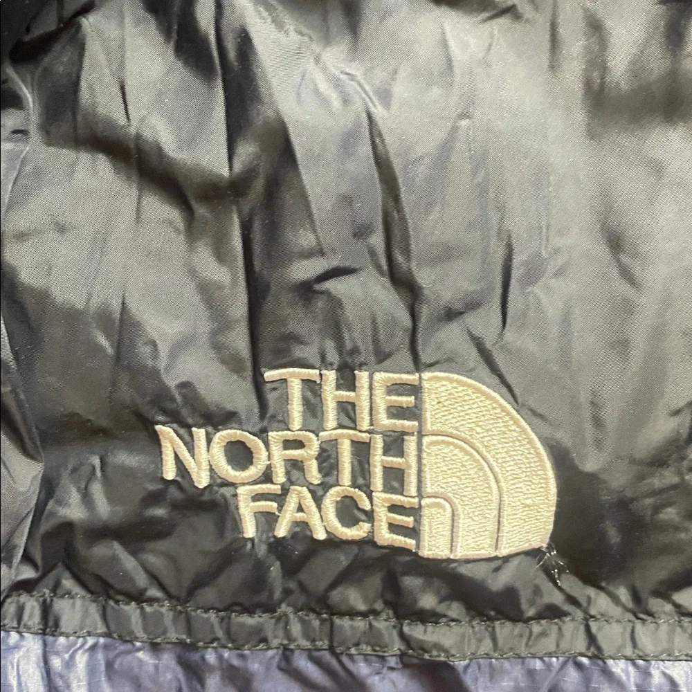 The North Face 700 Men's medium Black and Navy Puffer Jacket